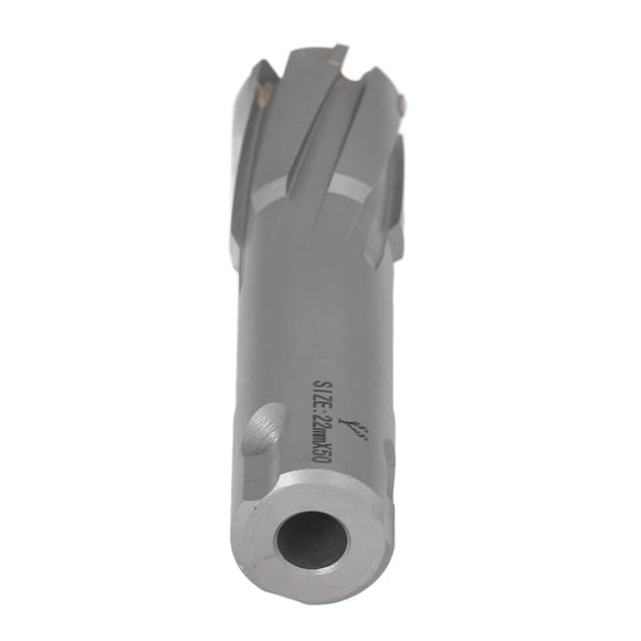 Coupeur Annulaire en Carbure, Scie à Trous Creux Métrique Profondeur 50 mm avec Conception à Parois Fines pour des Coupes Efficaces, Convient à la Fonte, à l'Acier Inoxydable, à l'Aluminium, pour Ferreux et Non