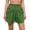 Green, variant on Womens Beach Pants Casual Hot Pants, Loose Fit Wide Leg Shorts Plus Size Casual Pants Elastic Waist Summer Breathable Athletic Running Shorts(Black,M)