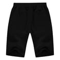 thumbnail image 2 of MSJUHEG Shorts Men Hiking Pants Men Mens Shorts Work Pants for Men Mens Shorts Casual Polyester Black S, 2 of 6