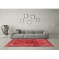 thumbnail image 3 of Ahgly Company Indoor Rectangle Persian Red Traditional Area Rugs, 7' x 9', 3 of 4