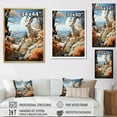 thumbnail image 4 of Designart "Explorer Pastoral Goat Mountain wall art II" Animals Canvas Print, 4 of 5