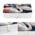 thumbnail image 4 of Swan Portable PU Leather Jewelry Organizer with Removable Compartment, Necklace Holder, Bracelet Holder, and Jewelry Boxes, 4 of 6