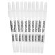 thumbnail image 1 of 10pcs White Highlight Liner Hand-painted Marking Pen Markers Stationery Supplies for Students Painters Drawing Painting, 1 of 3