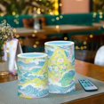 thumbnail image 3 of Yayeee Flameless Candles with Remote Flickering Battery Operated Multi Color Changing, Yellow Mountains, 3 of 7