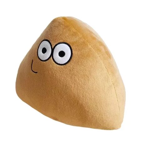 Genérico - Juguete Peluche Mi Mascota Alien Pou Pou 20Cm Beige Infantil