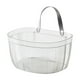 thumbnail image 2 of Cesta de pared para almacenar ajo, cebolla y jengibre | Organizador de cocina de plástico ABS transparente con orificios de drenaje | Especiero colgante para verduras y despensa | Juego de 1 pieza, 2 of 7