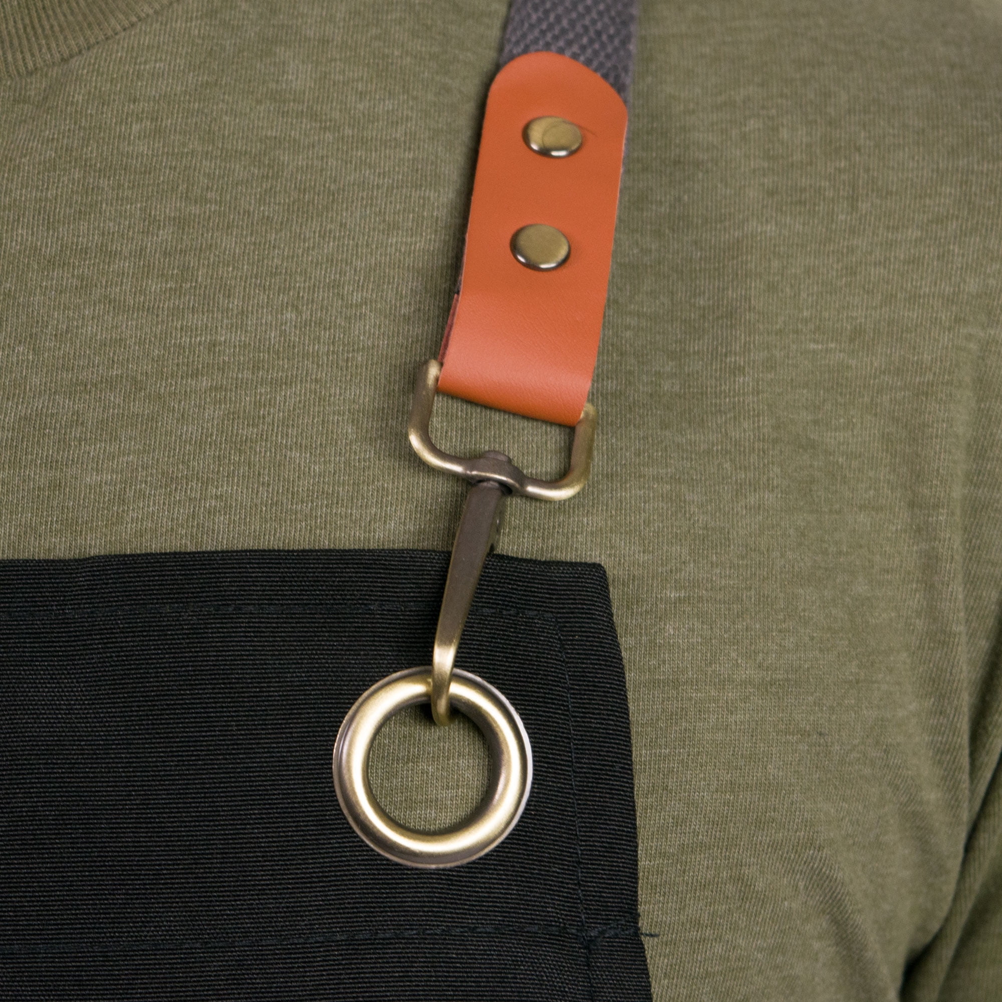 2-PACK CrossBack Multi-purpose Utility Apron with Adjustable Straps, Liquid Repellent