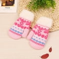 thumbnail image 4 of Toddler Baby Boy Girl Warm Winter Mittens Gloves, 4 of 5