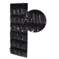 thumbnail image 3 of Yuarrent Soporte para zapatos de tela no tejida con 24 rejillas, soporte para zapatilla de deporte montado en la puerta del hogar Almacenamiento y organización del hogar, 3 of 6
