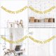 thumbnail image 3 of KAKOWELY 1 banderín brillante con letras para bodas, delicado y decorativo para casa., 3 of 4
