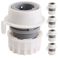 thumbnail image 1 of FONDOTIN 5Pcs Assorted Color Water Inlet Adapter Hose Fittings for Washing Machine and Dishwasher Faucet Connections, 1 of 8