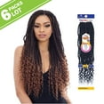thumbnail image 6 of 6 PACKS/LOT FreeTress Synthetic Hair Crochet Braids Hippie Braid 22" (T30), 6 of 6