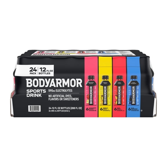 BODYARMOR Sports Drink Variety Pack 12 fl. oz., 24 pk.