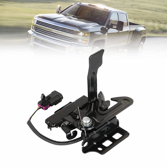 SEBLAFF Hood Latch Assembly w/Ajar Switch Replacement for Suburban Yukon Silverado 1500 820-200 15139168 20763454