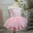 thumbnail image 5 of ATOGUTA Size 2T-18 Girls' Casual Dresses Ruffle Tulle Dresses Cute Summer Party Princess Sundress Pink, 5 of 5