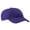 Purple, variant on Port Authority Adult Unisex Regular Plain Cap Purple One Size Fits All