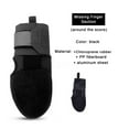 thumbnail image 3 of Sliding Mitt,Baseball Sliding Mitt,Sliding Mitt Baseball for Base Running,Sliding Mitt for Baseball and Softball,Protect Fingers,Elastic Compression Strap,Adult Open Finger Black Left Hand, 3 of 7