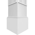 thumbnail image 5 of Ekena Millwork 8"W x 9'H Craftsman Classic Square Non-Tapered Hastings Fretwork Column w/ Mission Capital & Mission Base, 5 of 8
