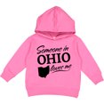 thumbnail image 2 of Inktastic Someone in Ohio Loves Me Toddler Hoodie, 2 of 4
