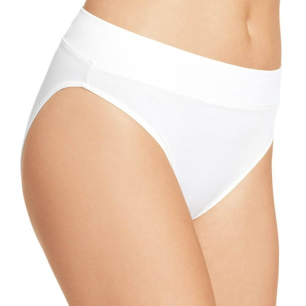 Warner's Women's 5138 All Day Fit No Pinching Hi-Cut Brief Panty