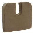 thumbnail image 2 of DMI Sloping Coccyx Relief Seat Cushion Tan Foam Mobility Accessories 513-7939-3700 - 1 Ct, 2 of 5