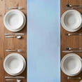 thumbnail image 4 of Coastal Birds Short Table Runner 36 Inches Long,Blue Sky Heron Seabird Tropical Beach Cotton Linen Table Runners Dresser Scarves,Tabletop Scarf Furniture Cover for Home Dinner Party Decor 13"x36", 4 of 8