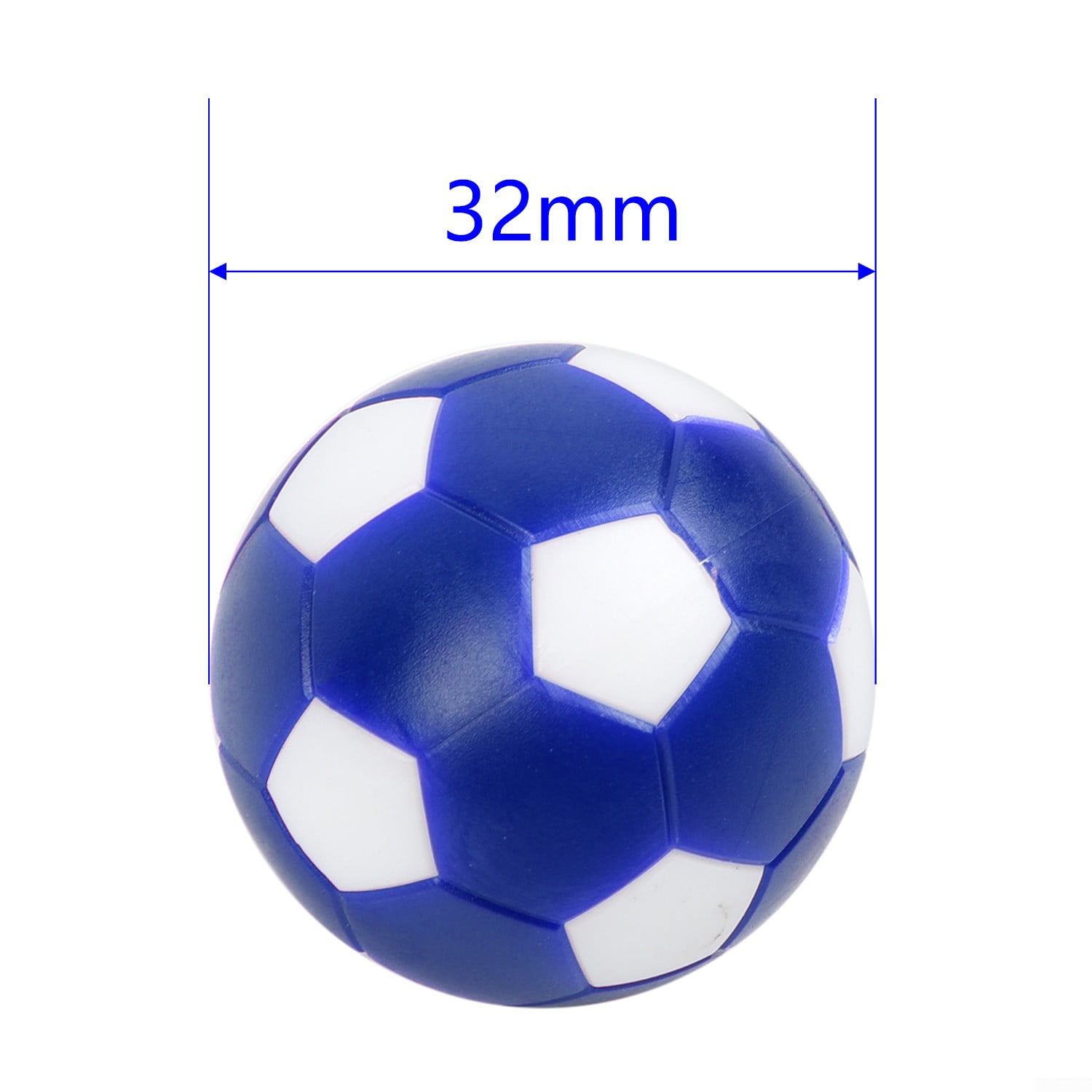 12pcs 32mm White Foosball Balls Fussball Ball Replacement for Soccer Table 