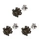 thumbnail image 1 of Inteprter 100 piezas de tachuelas de corbata, alfiler, alfileres artesanales, broche de latón, joyería, artesanía, regalos, suministros, Type1 NO1, 1 of 6
