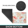 thumbnail image 6 of Pioneer Flower Floral Print Pattern Kitchen Rugs Sets Of 2,Anti Fatigue Kitchen Mat Rugs Non Slip Washable,Decorative Kitchen Floor Mats for Kitchen,Sink,Laundry,17"x30"+17"x47", 6 of 7