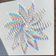 thumbnail image 3 of YWIYIUD 50/100/200/300/500PCS 1.18x1.18inch Mini Rainbow Squares Suitable for DIY Crafts Light Shadow Artwork and Decorative Projects Double Sided Colorful Squares, 3 of 8