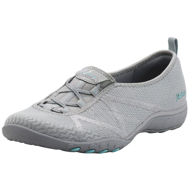 Zapatos Skechers Breathe Easy-A Look Mary Jane Flat Gris 9.5
