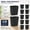 Black, variant on 7-Gallon Gray Resin Wastebasket, Plastic Trash Can for Bedroom, Bathroom, Office - Fits Under Desk, Sink, Cabinet