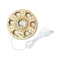 thumbnail image 3 of lionlar Crystal Ball Stand 3D Night Light Base Atmosphere Round Pedestal, Convenient Led, 3 of 9