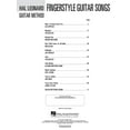 thumbnail image 3 of Hal Leonard Fingerstyle Guitar Songs Guitar Method Series Softcover Audio Online Performed by Various, 3 of 7