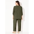 thumbnail image 2 of Catherines Women's Plus Size Luminary 3-Piece Pant Suit, 2 of 6