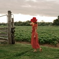 thumbnail image 6 of Women & Men Felt Western Cowboy Hat Classic Roll Up Brim Belt Buckle Cowgirl Fedora Hat, 6 of 7