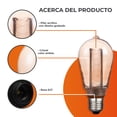 thumbnail image 5 of Foco LED Vintage Tecnolite ST64 Luz Blanca Cálida, 5 of 5