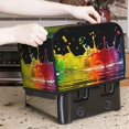thumbnail image 7 of Fotbe Vibrant Color Splash for Two Slice Toaster Cover, Fingerprint Protector, Super Soft Appliance Cover And Dust Cover,Bread Dust Cover & Fingerprint Protection, 7 of 7
