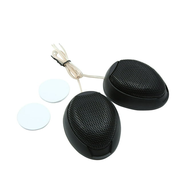 dc 12v 1000w 98db superpoder negro universal de audio del coche tweeter altavoz set