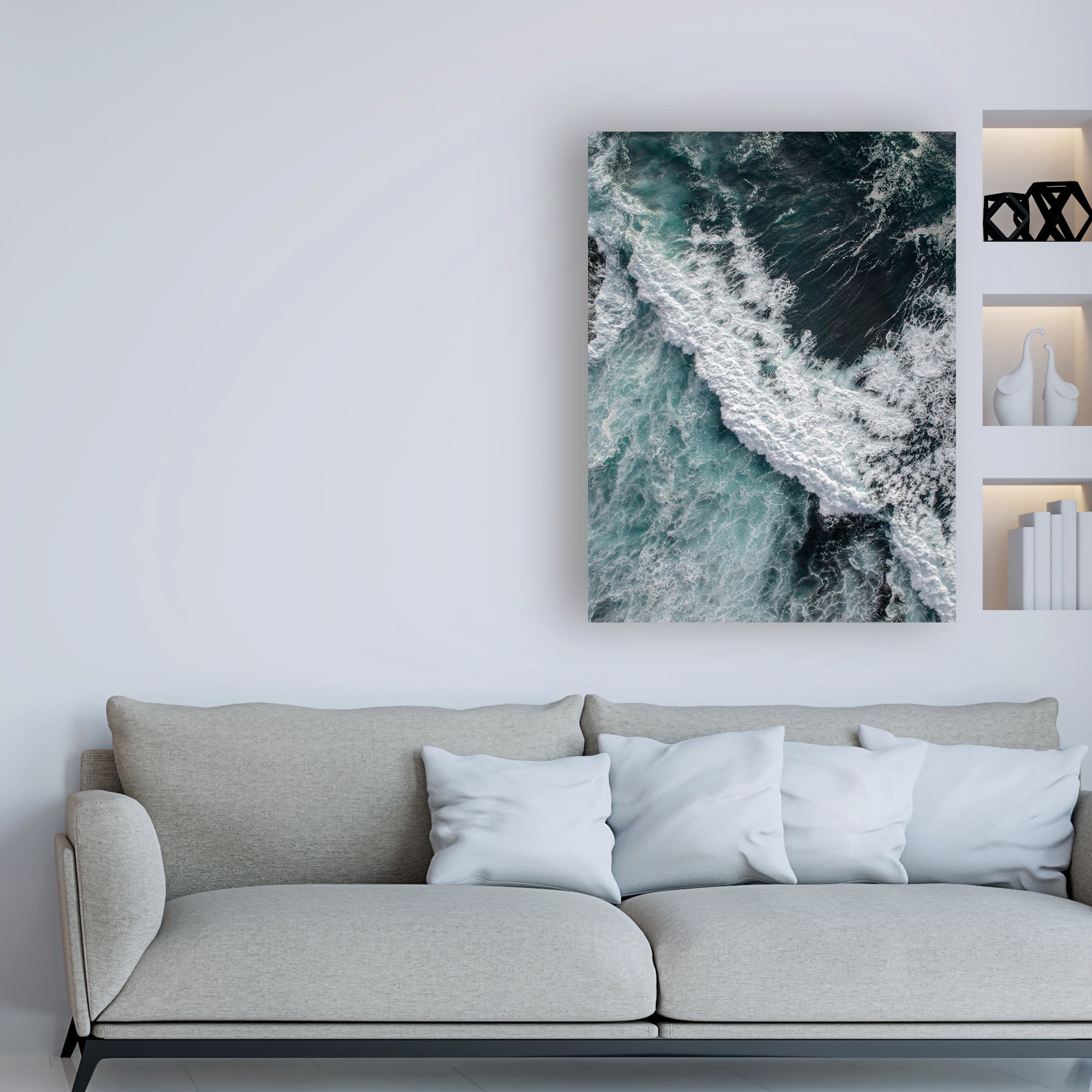 Trademark Fine Art 'From Above 9 Fabrikken' Canvas Art by Design Fabrikken