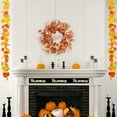 thumbnail image 6 of 22-Inch Fall Wreaths for Front Door, Physalis Wreath Fall Decor with Golden Berries and Eucalyptus Leaves, Perfect for Autumn Harvest Home and Porch Decor, 6 of 6