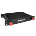 thumbnail image 4 of Universal Aluminum Engine Transmission Oil Cooler Fit for British Model Black 25 Row, 4 of 9