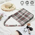 thumbnail image 2 of Retro Plaid Crossbody Bag - Large Capacity Minimalist Travel Handbag with Adjustable Strap for Women, 2 of 5