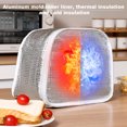 thumbnail image 4 of Bolsa de almuerzo aislada para mujeres y hombres, enfriador impermeable, encantadoras bolsas de almuerzo de lona para mujeres, bolsa de almuerzo reutilizable para almuerzo para picnic de trabajo, 4 of 8