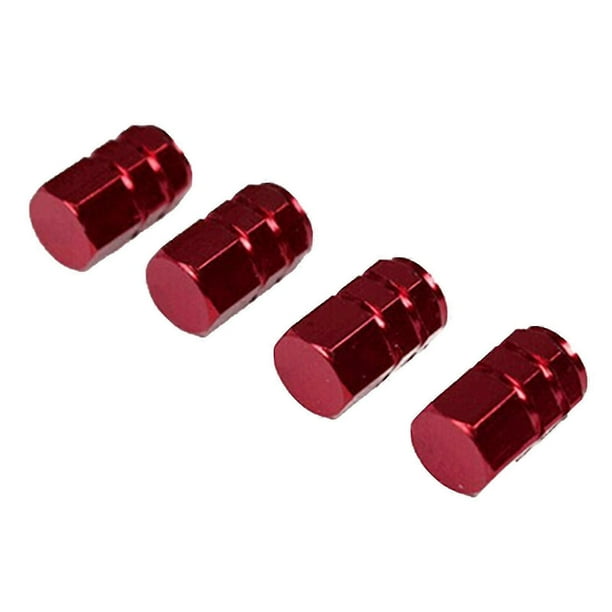 tapones de válvula hexagonales de aluminio antipolvo y anticorrosión para neumáticos de coche s202412247478