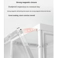 thumbnail image 6 of HYLA Shoe Box Basketball Shoe Storage Organizer, LED Transparent Plastic Stackable Side Drop Front Display Foldable Sneaker Containers Bins, 6 of 6