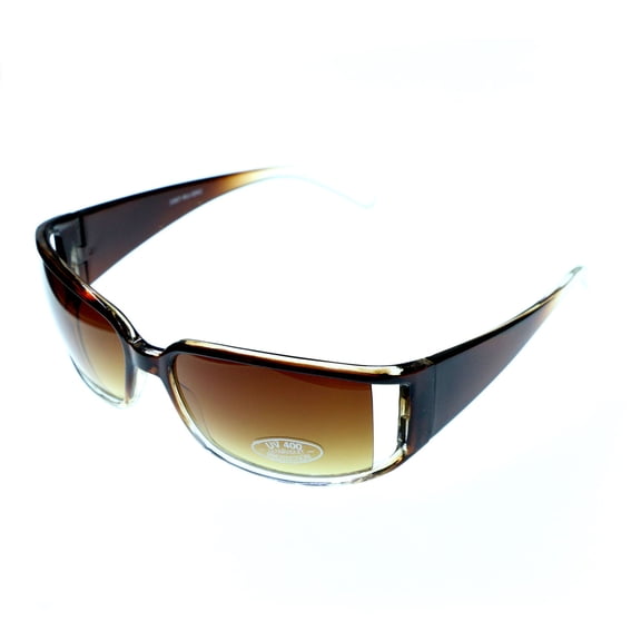 UV protection Sport-Sunglasses Two-Tone & Brown Colored #3878