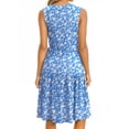 thumbnail image 5 of UVN Summer Tank Dresses for Women Crew Neck Flowy Midi Ladies Beach Dresses Casual Sleeveless Sundresses with Pockets, 5 of 9