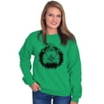 thumbnail image 4 of Mountain Compass Symbolic Spirit Unisex Plus Fleece Graphic Sweatshirt Brisco Brands 4X, 4 of 5