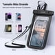 thumbnail image 2 of Funda Impermeable UGREEN Negro para Celular de hasta 7.2 Pulgadas, 2 of 7